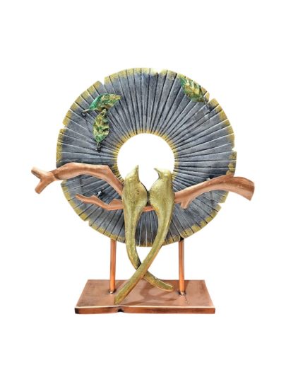 Golden Birds Table Decor