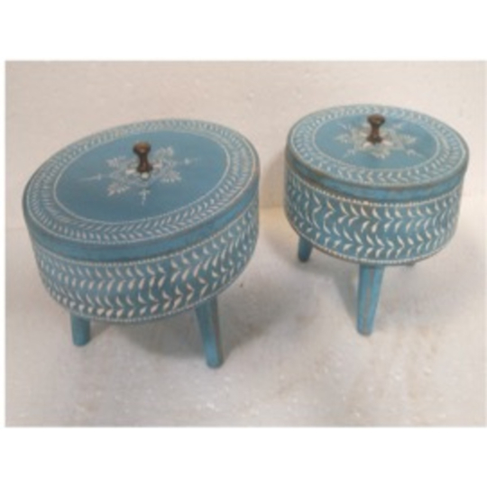 Blue Chapati Box (Small)