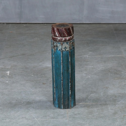 Antique Wooden Candle Stand