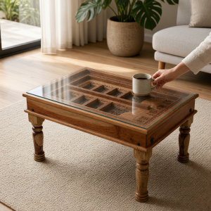 Door Design Coffee Table — Medium 100 cm