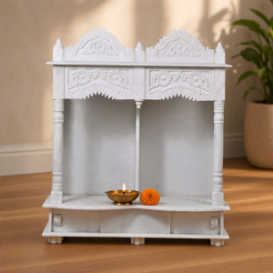 Double Arch White Marble Temple