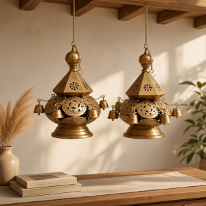Domed Bell Metal Lanterns