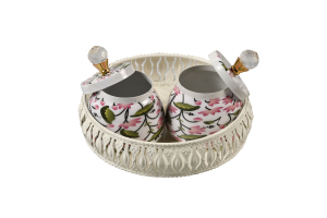 Round Iron Tray