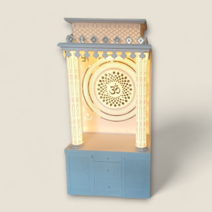 White OM Corian Temple