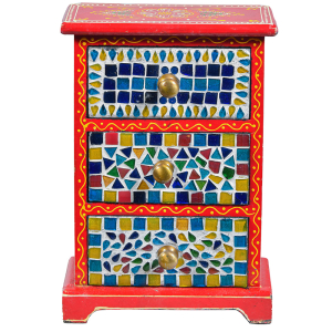 Mosaic 3 Drawer Charm Box
