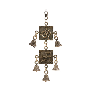 Superfine Brass Om Swastik Latkan