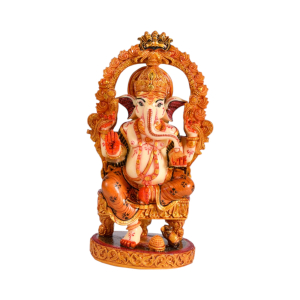 Resin Mehrav Painted Ganesha