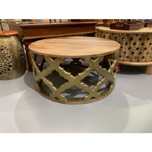 Designer Gold Coffee Table