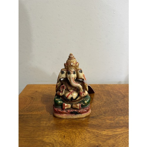4" 3 Faces Resin Ganesha