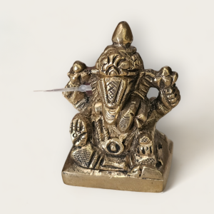 Brass Ganesha (2 Inch)