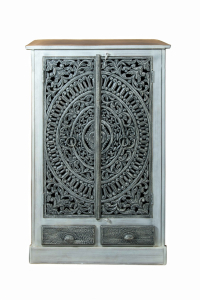 Mandela Distress Finish Cabinet
