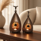 Teardrop Birdhouse Metal Lanterns