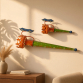 Painted Metal Decorative Torch