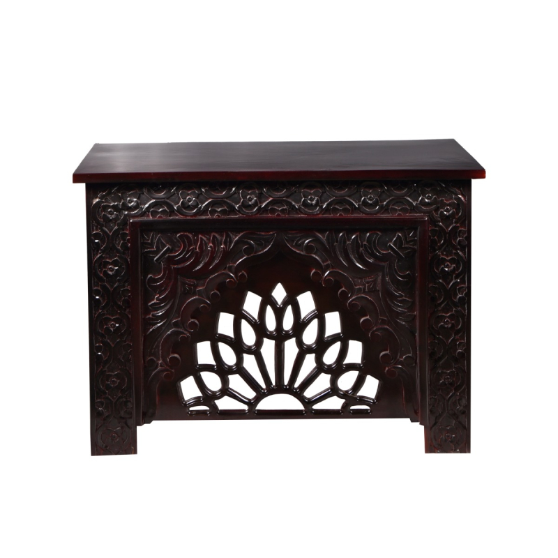 Lotus Jali Console Table