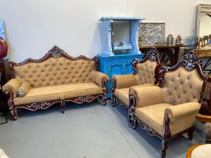 5 Seater Traditional Sofa Set